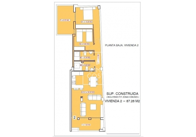 Новое здание - Ground floor apartment - Torrevieja