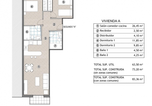 Nouvelle construction - Attique - Puerto de Mazarron