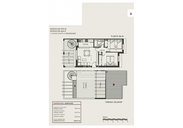 Nowy budynek - Top Floor Bungalow - Calpe