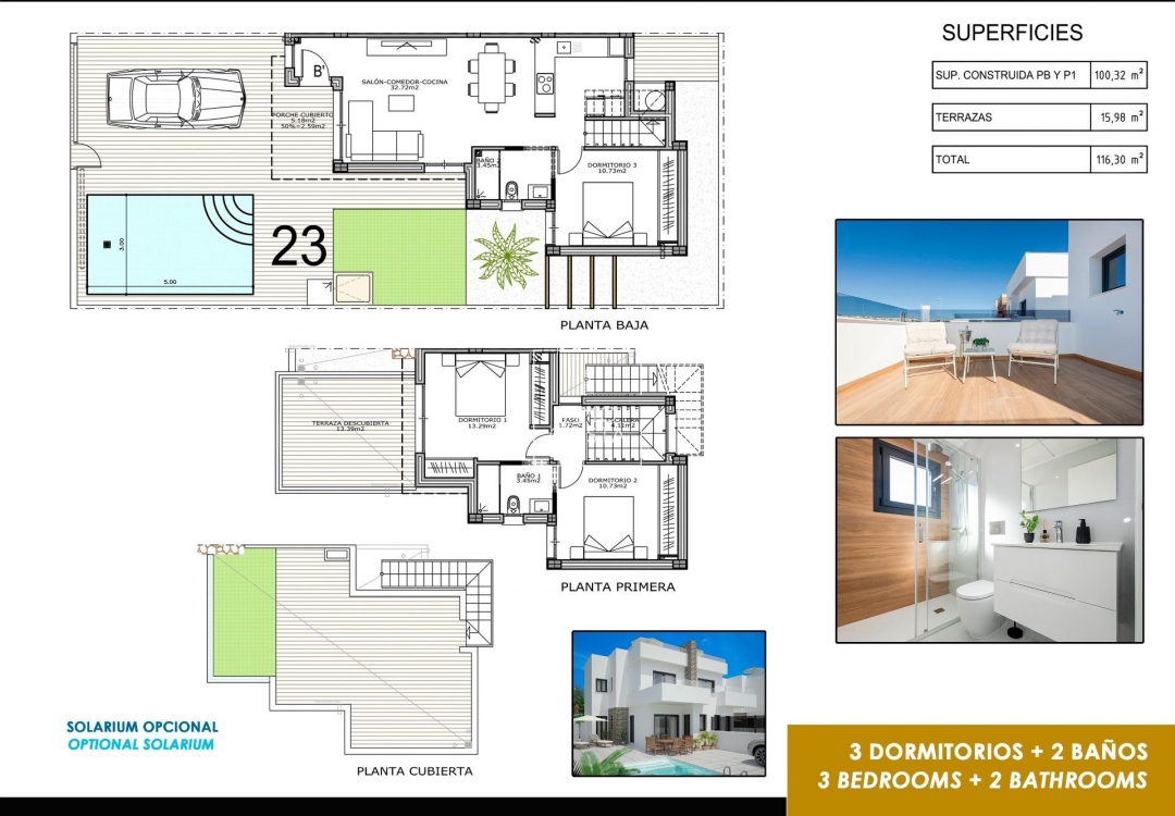 New Build - Semidetached - Orihuela Costa - Orihuela