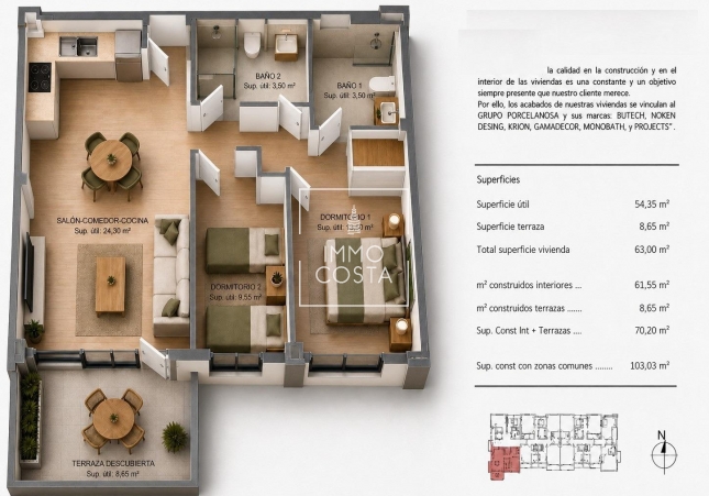 Nieuwbouw Woningen - Appartement / flat - Villajoyosa