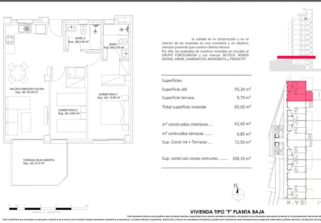 Nowy budynek - Ground floor apartment - Villajoyosa