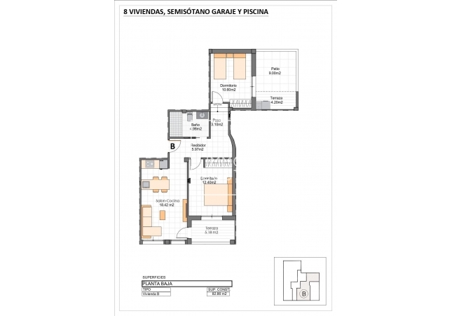 Nouvelle construction - Ground floor apartment - San Pedro del Pinatar - San Pedro Del Pinatar