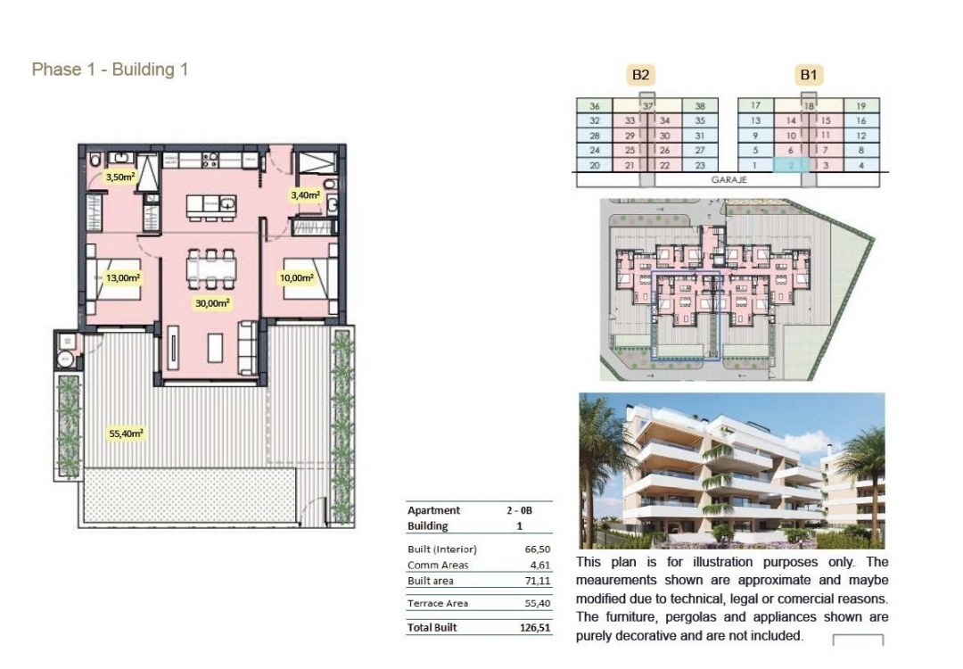 Nouvelle construction - Ground floor apartment - Torre Pacheco