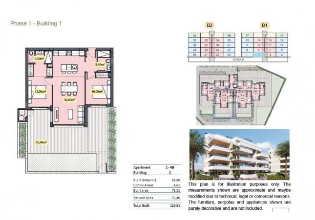 Nouvelle construction - Ground floor apartment - Torre Pacheco