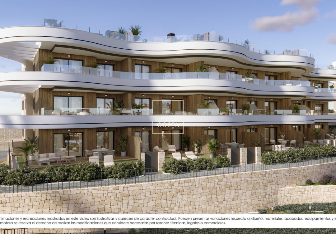 New Build - Ground floor apartment - Finestrat