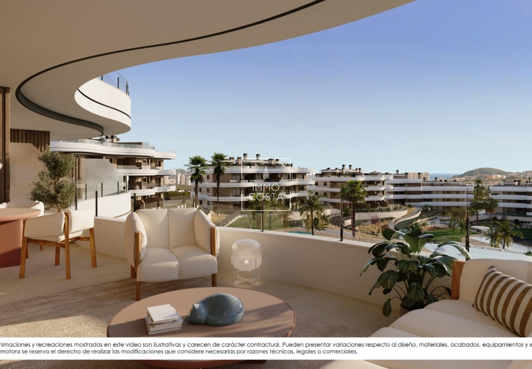 New Build - Ground floor apartment - Finestrat
