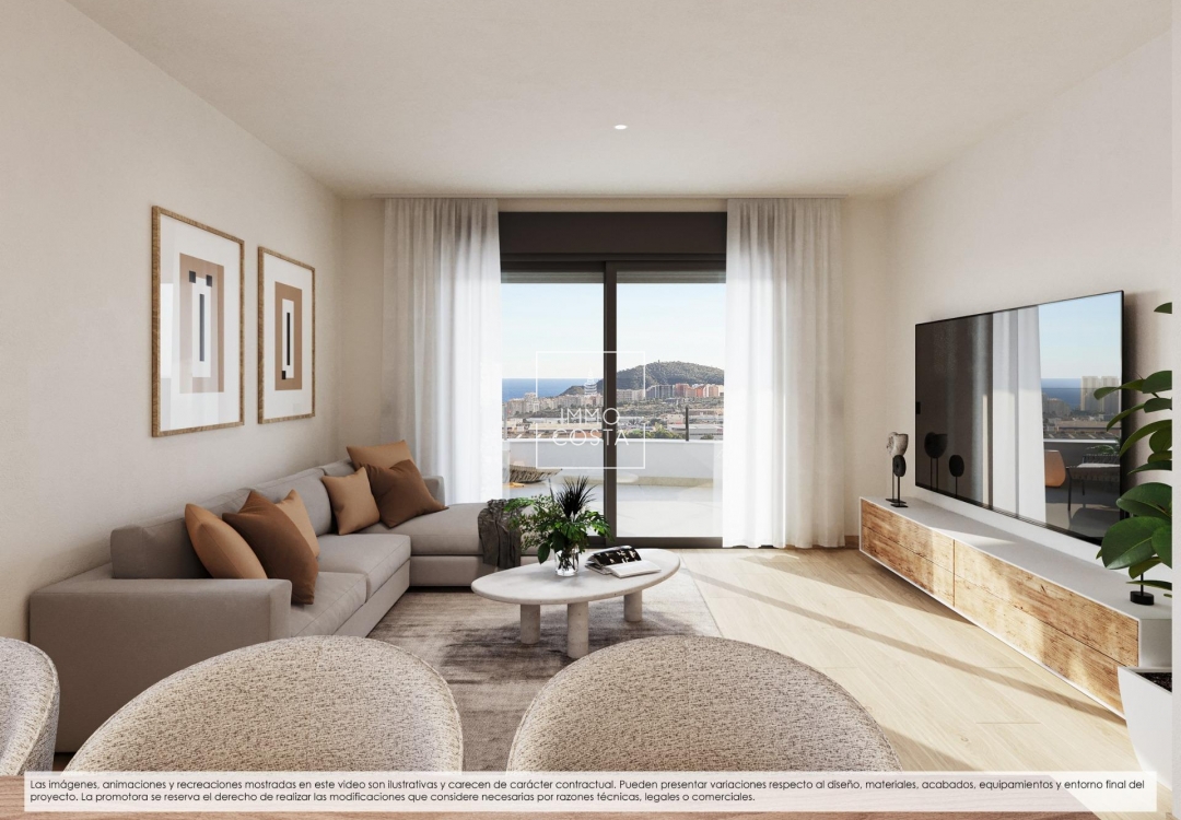 New Build - Ground floor apartment - Finestrat