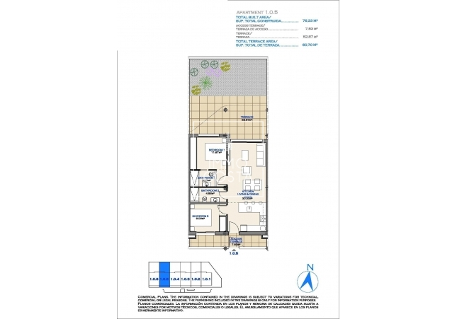 Nieuwbouw Woningen - Ground floor apartment - Los Alcazares