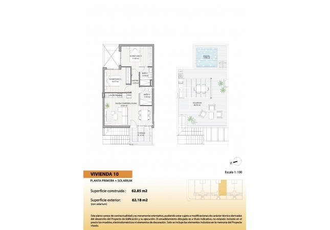 New Build - Top Floor Bungalow - San Pedro del Pinatar - San Pedro Del Pinatar