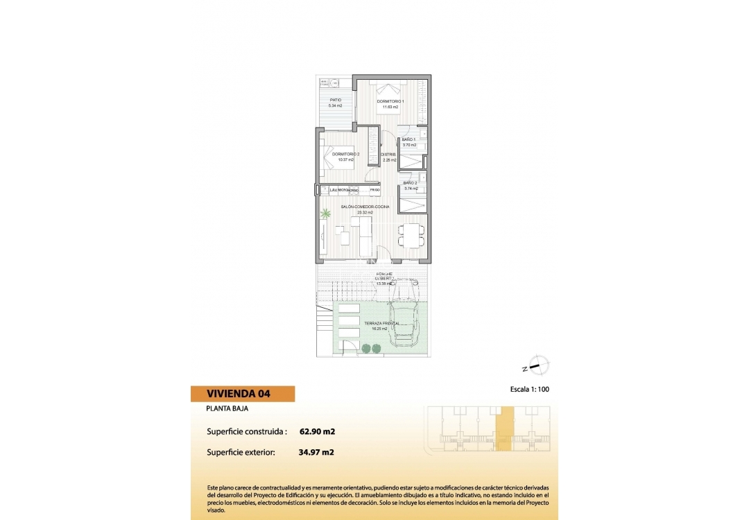 Новое здание - Ground Floor Bungalow - San Pedro del Pinatar - San Pedro Del Pinatar