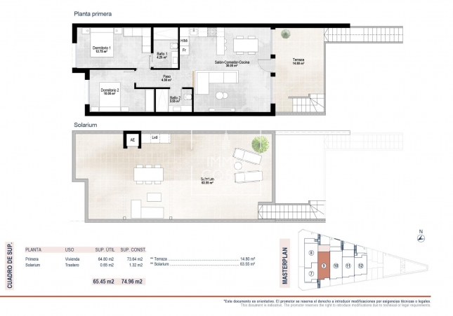 Obra nueva - Top Floor Bungalow - San Pedro del Pinatar - San Pedro Del Pinatar