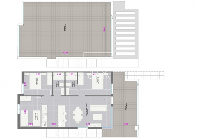 Nieuwbouw Woningen - Top Floor Bungalow - Pilar de La Horadada - Pilar De La Horadada