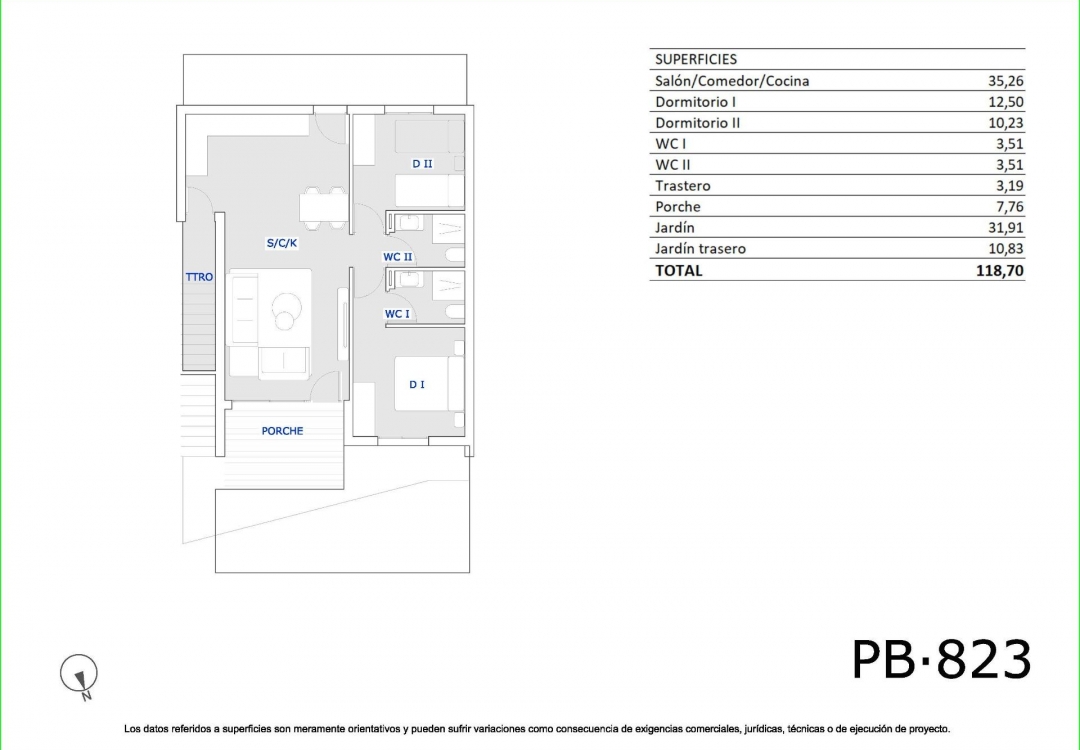 Nowy budynek - Ground Floor Bungalow - San Miguel de Salinas - San Miguel De Salinas