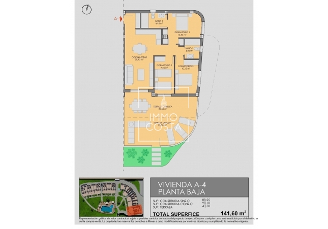 New Build - Ground floor apartment - Los Alcazares