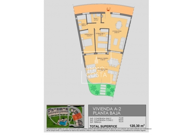 New Build - Ground floor apartment - Los Alcazares