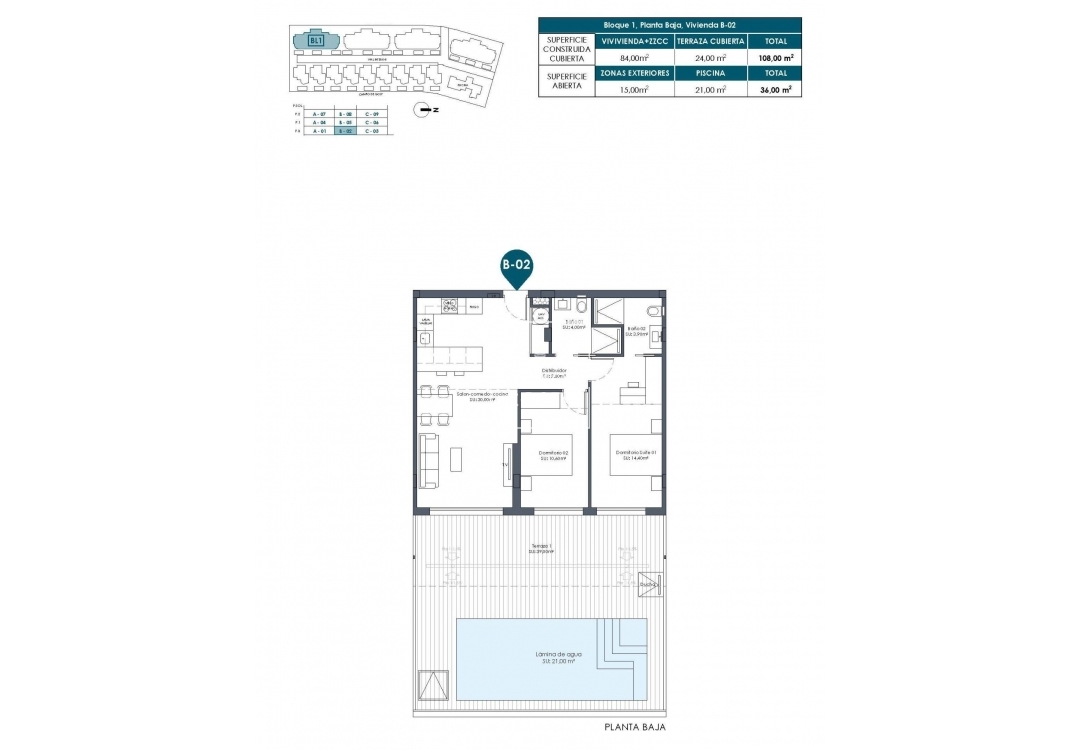 New Build - Ground floor apartment - Los Alcazares
