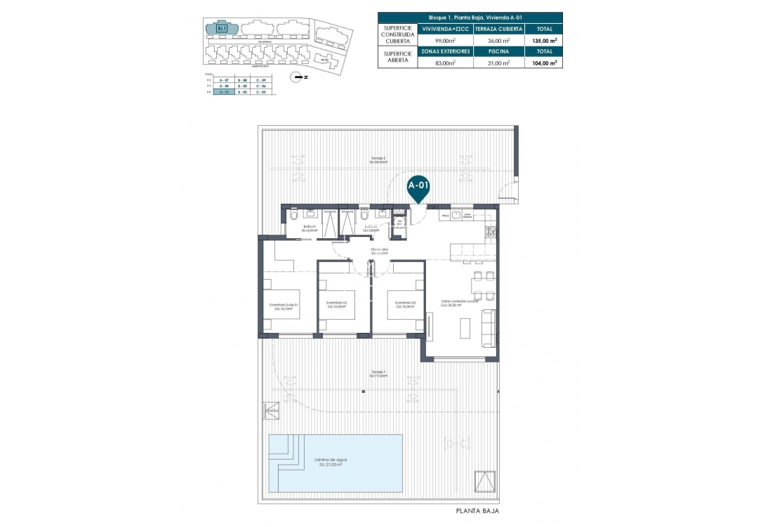 Nouvelle construction - Ground floor apartment - Los Alcazares