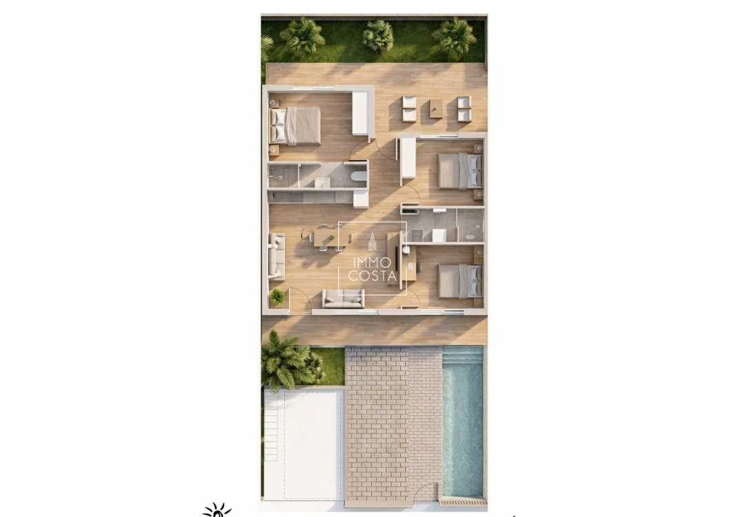 Новое здание - Ground Floor Bungalow - Pilar de La Horadada - Pilar De La Horadada