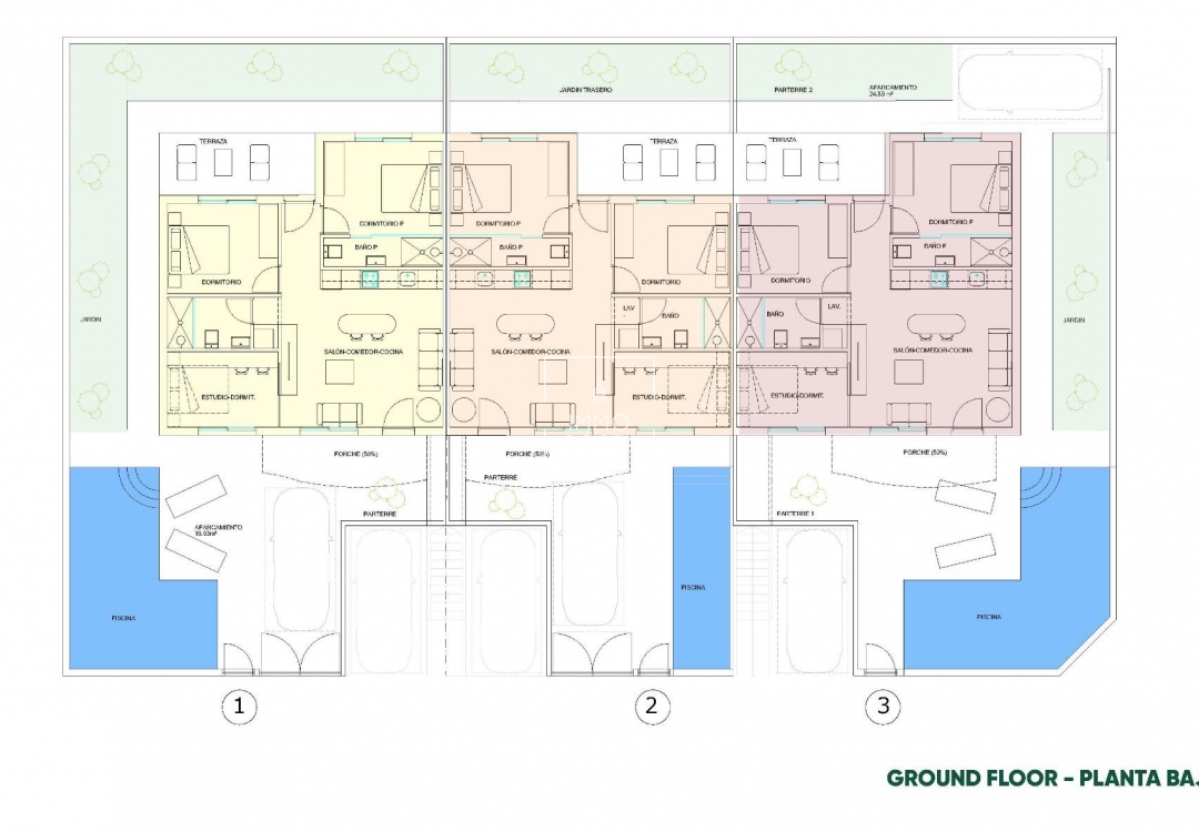 Новое здание - Ground Floor Bungalow - Pilar de La Horadada - Pilar De La Horadada