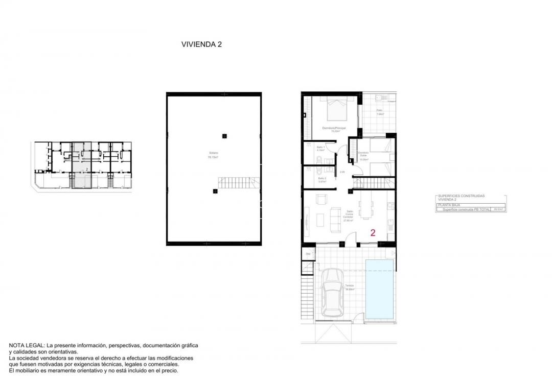 Новое здание - Ground Floor Bungalow - San Pedro del Pinatar - San Pedro Del Pinatar