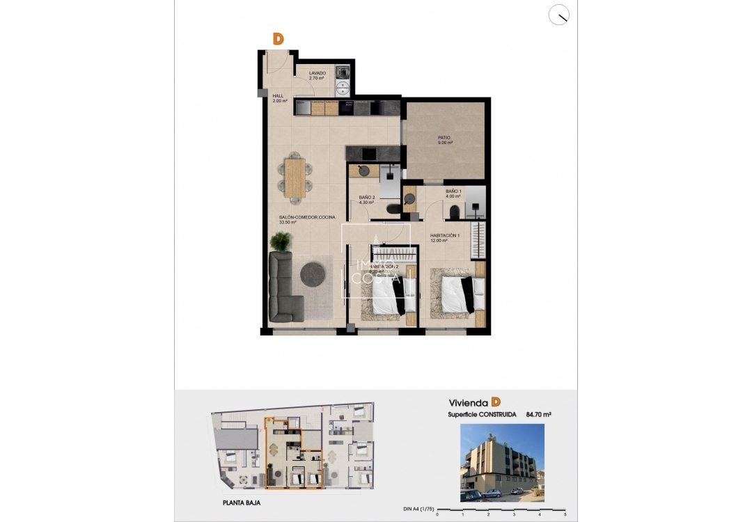 Nieuwbouw Woningen - Ground floor apartment - Catral