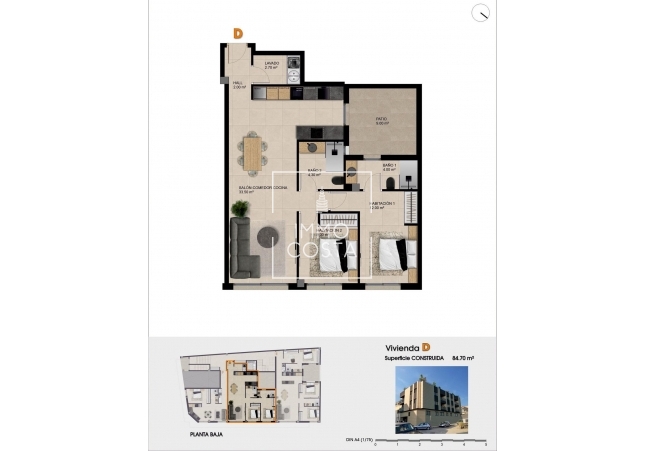 Nieuwbouw Woningen - Ground floor apartment - Catral