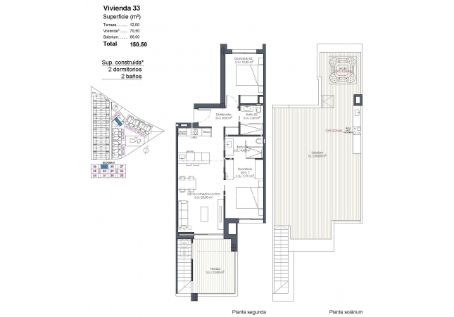 Nieuwbouw Woningen - Penthouse - Los Alcazares