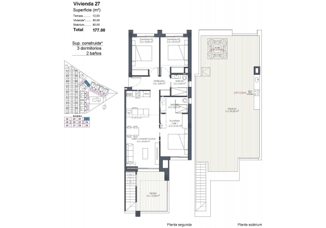 Nouvelle construction - Attique - Los Alcazares