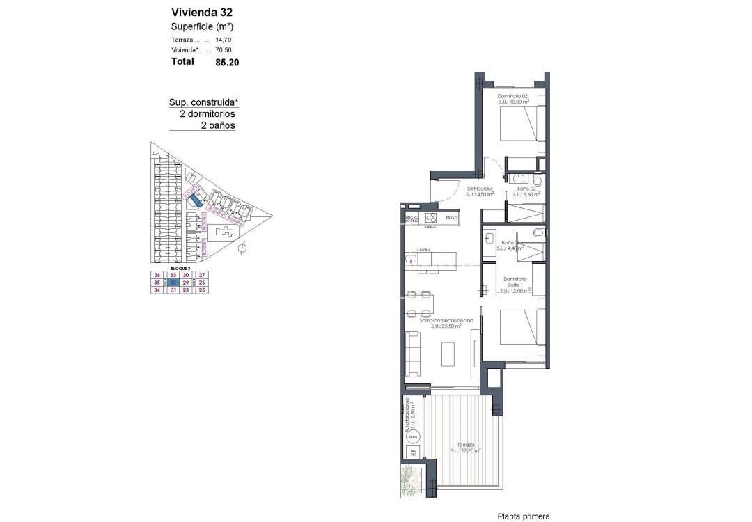 New Build - Apartment / flat - Los Alcazares