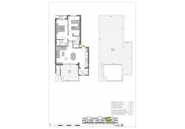 New Build - Top Floor Bungalow - Algorfa
