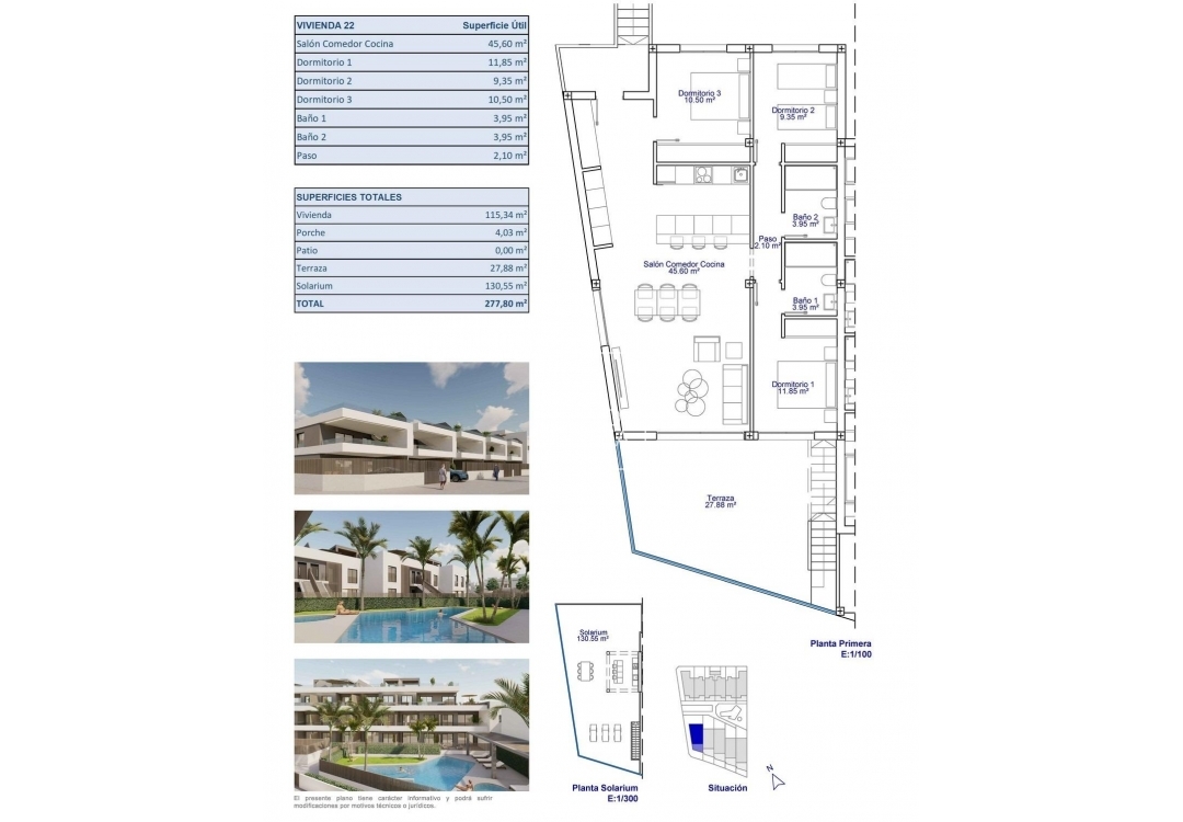 Nouvelle construction - Top Floor Bungalow - Pilar de La Horadada - Pilar De La Horadada