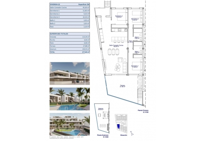 Nouvelle construction - Top Floor Bungalow - Pilar de La Horadada - Pilar De La Horadada