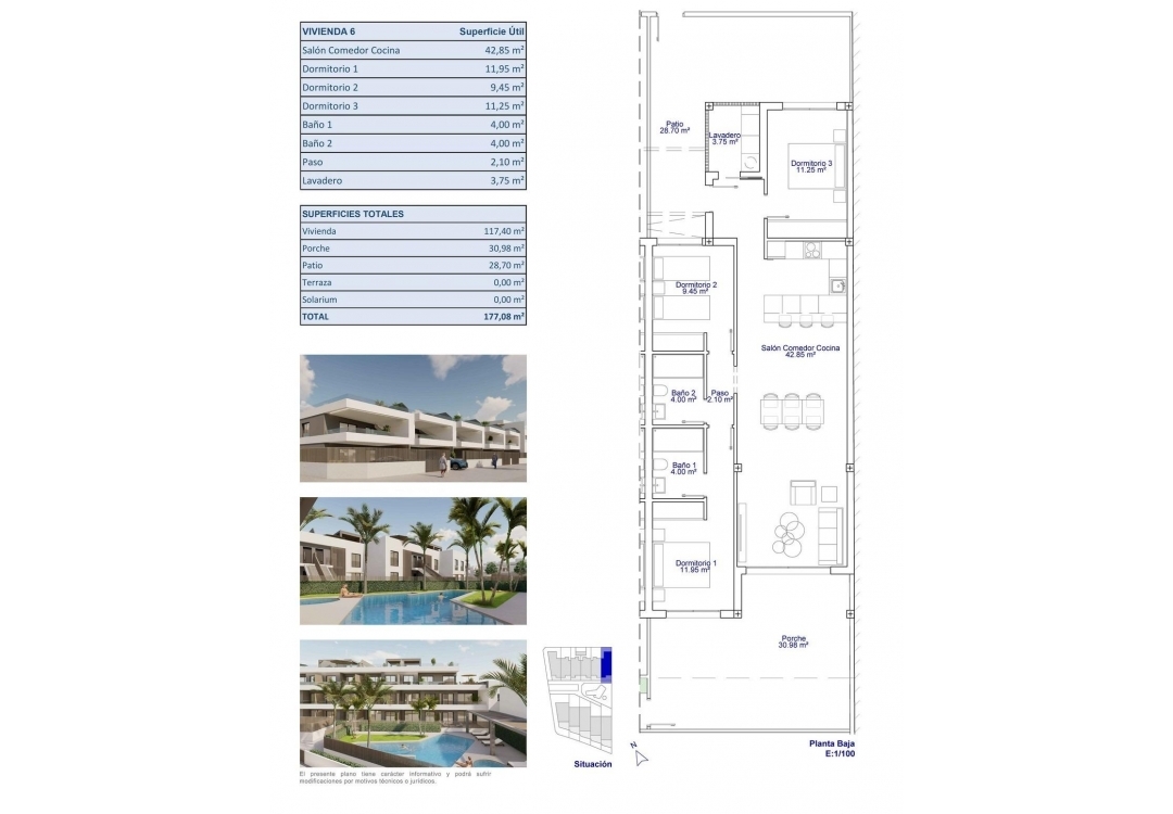 New Build - Ground floor apartment - Pilar de La Horadada - Pilar De La Horadada