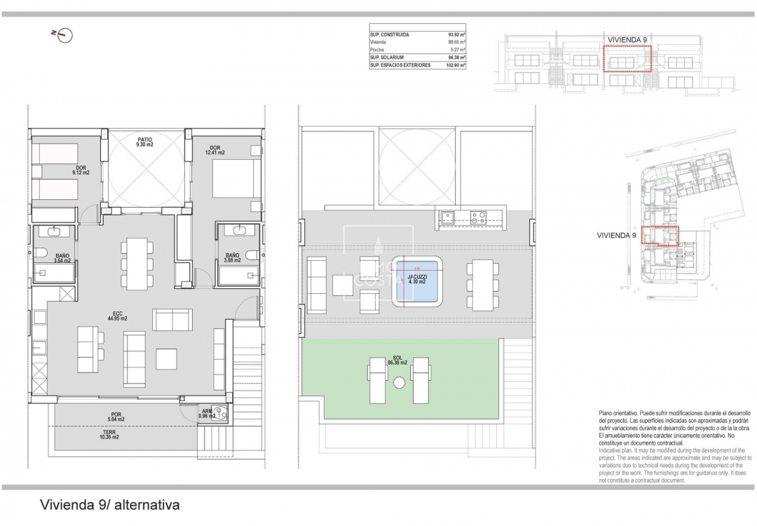 New Build - Top Floor Bungalow - Pilar de La Horadada - Pilar De La Horadada