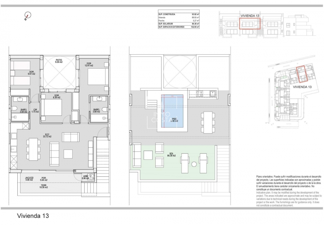 Neubau - Top Floor Bungalow - Pilar de La Horadada - Pilar De La Horadada