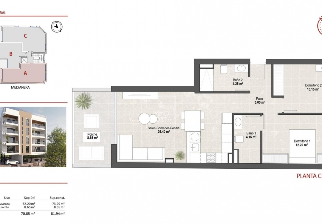 Nieuwbouw Woningen - Penthouse - San Pedro del Pinatar - San Pedro Del Pinatar