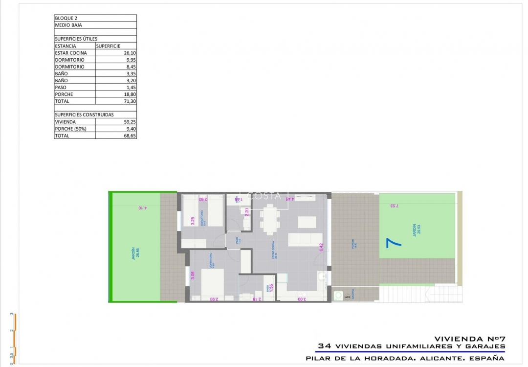 New Build - Ground Floor Bungalow - Pilar de La Horadada - Pilar De La Horadada