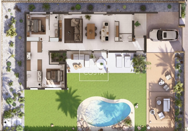 Neubau - Villa - Banos y Mendigo