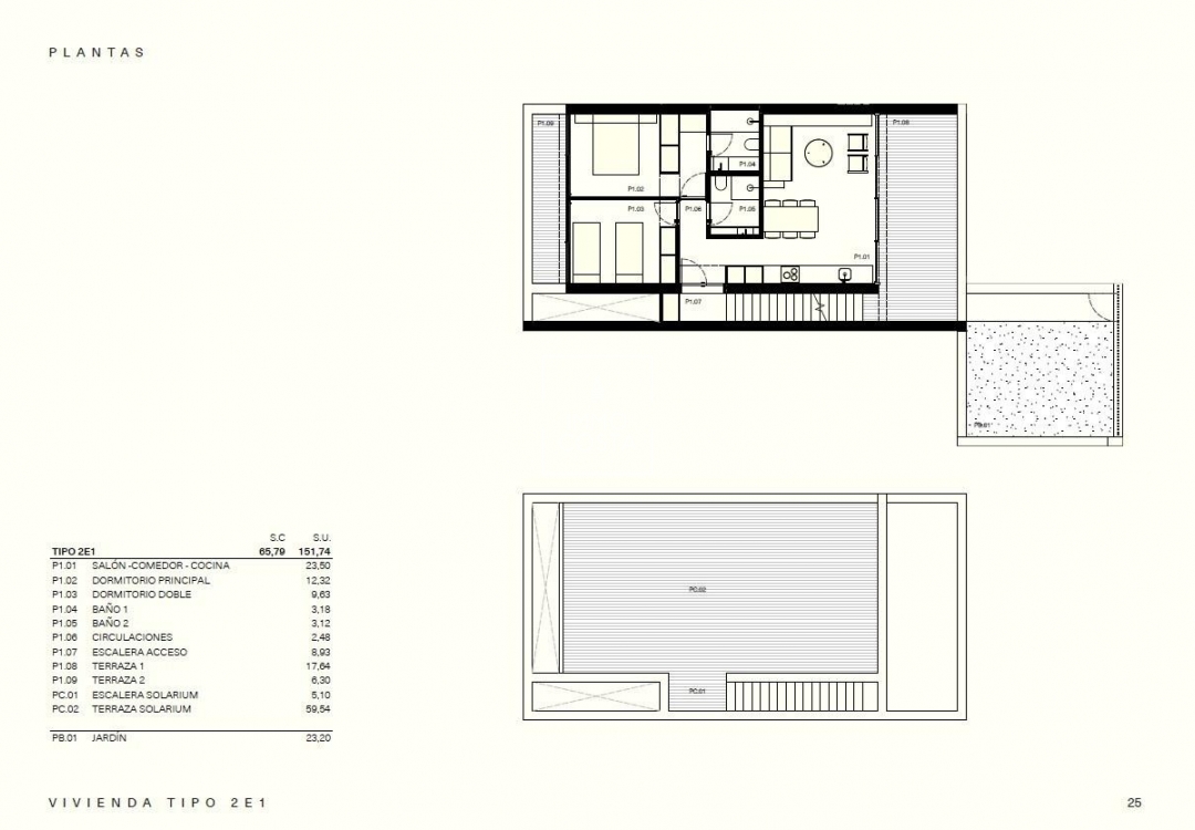 Nieuwbouw Woningen - Top Floor Bungalow - Torrevieja