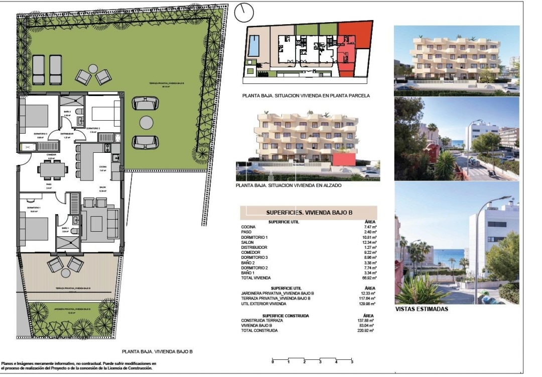 Nowy budynek - Ground floor apartment - El Campello