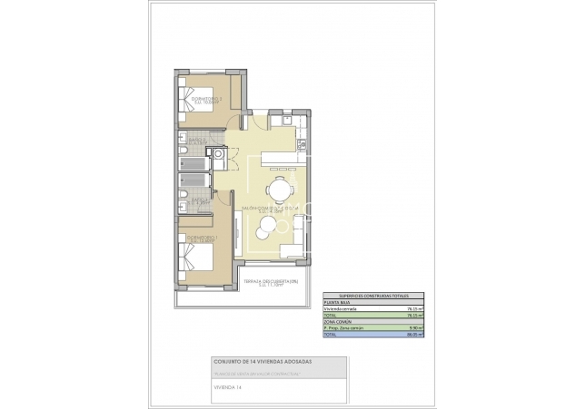 Nieuwbouw Woningen - Top Floor Bungalow - Rojales