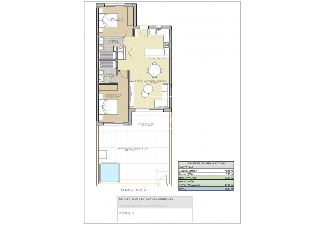 Новое здание - Ground Floor Bungalow - Rojales