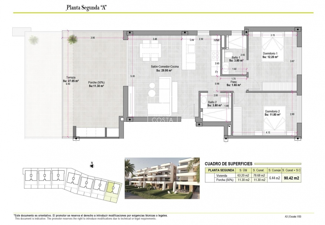 Nieuwbouw Woningen - Appartement / flat - Alhama De Murcia