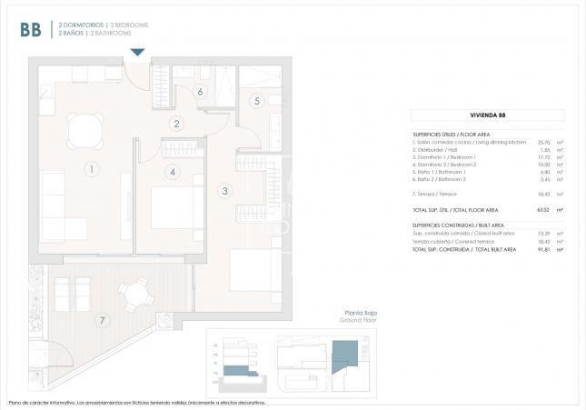 Nouvelle construction - Ground floor apartment - Benijofar - Benijófar