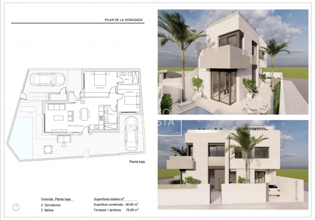 Nouvelle construction - Ground Floor Bungalow - Pilar de La Horadada - Pilar De La Horadada
