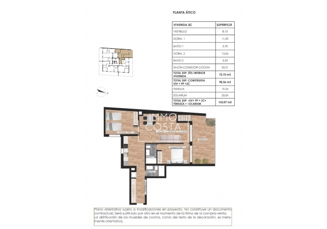 Nouvelle construction - Attique - Torrevieja