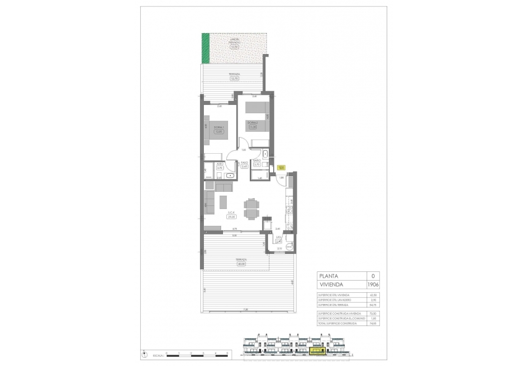 Nieuwbouw Woningen - Ground Floor Bungalow - Algorfa