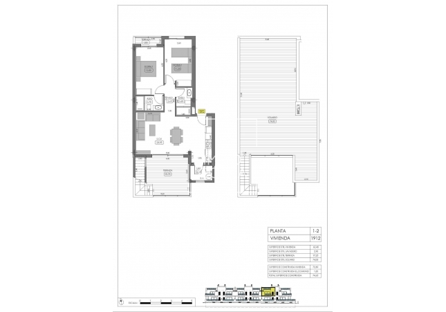 New Build - Top Floor Bungalow - Algorfa