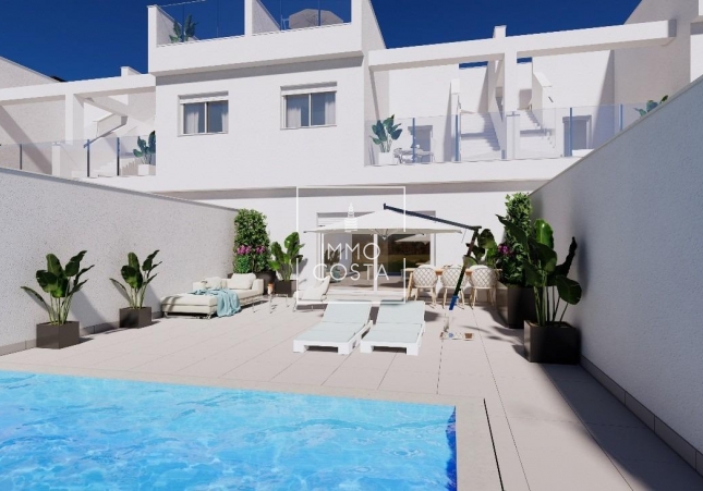 Nieuwbouw Woningen - Herenhuis - Los Alcazares